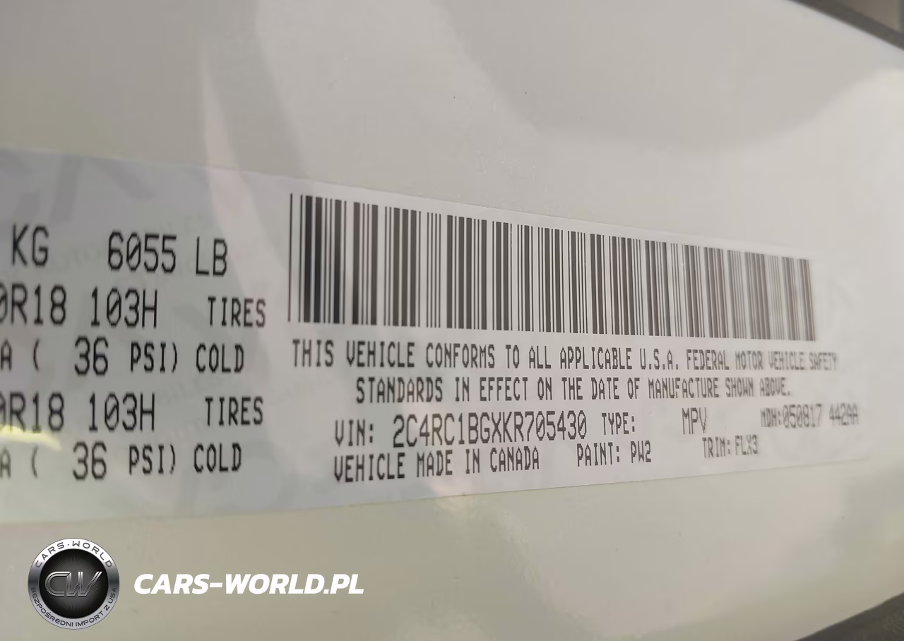 2019 Chrysler Pacifica Touring L VIN:2C4RC1BGXKR705430 - 9