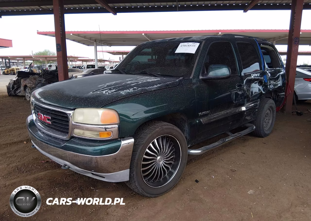 2001 GMC Yukon Slt VIN:1GKEK13T81R212545 - 2