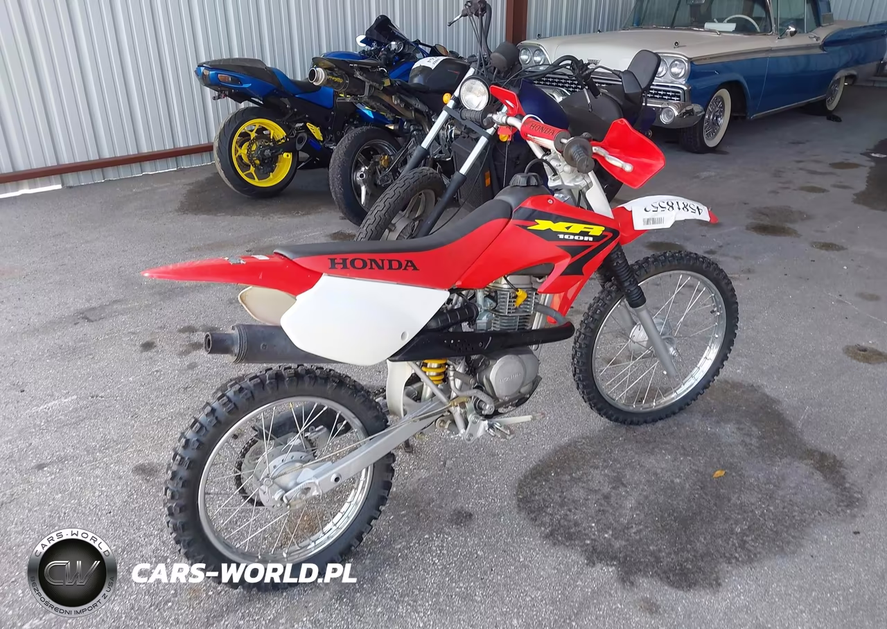2003 Honda Xr100 R VIN:JH2HE03053K209542 - 4
