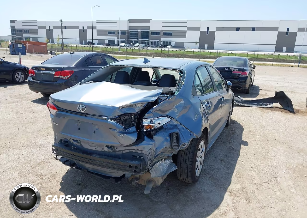 2022 Toyota Corolla Le VIN:5YFEPMAEXNP361963 - 4