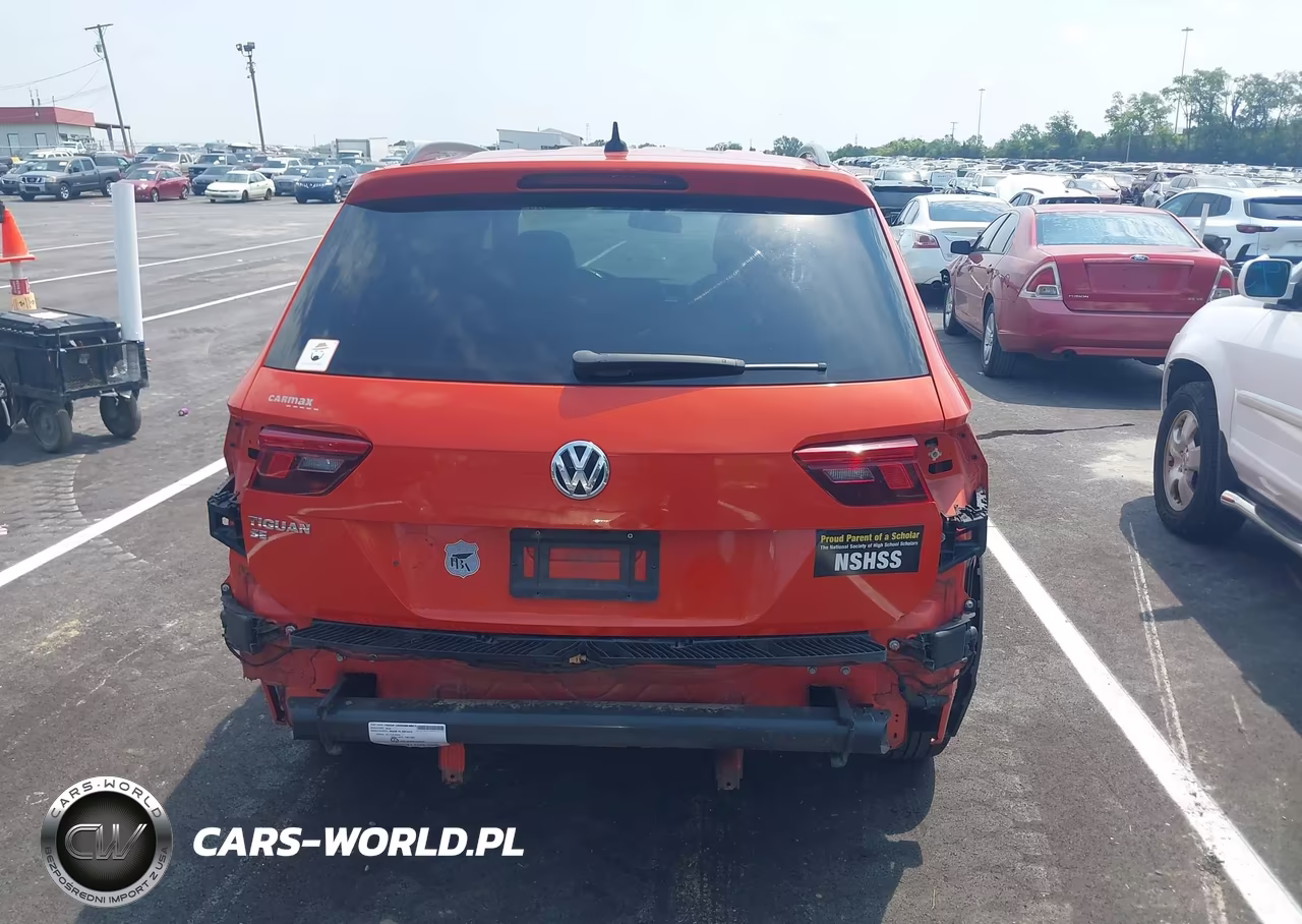 2019 Volkswagen Tiguan 2.0T Se-2.0T Sel-2.0T Sel R-Line-2.0T Sel R-Line Black VIN:3VV3B7AX2KM136448 - 17