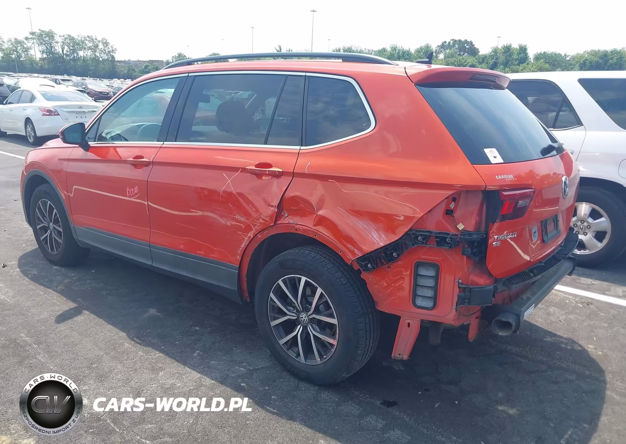 2019 Volkswagen Tiguan 2.0T Se-2.0T Sel-2.0T Sel R-Line-2.0T Sel R-Line Black VIN:3VV3B7AX2KM136448 - 3