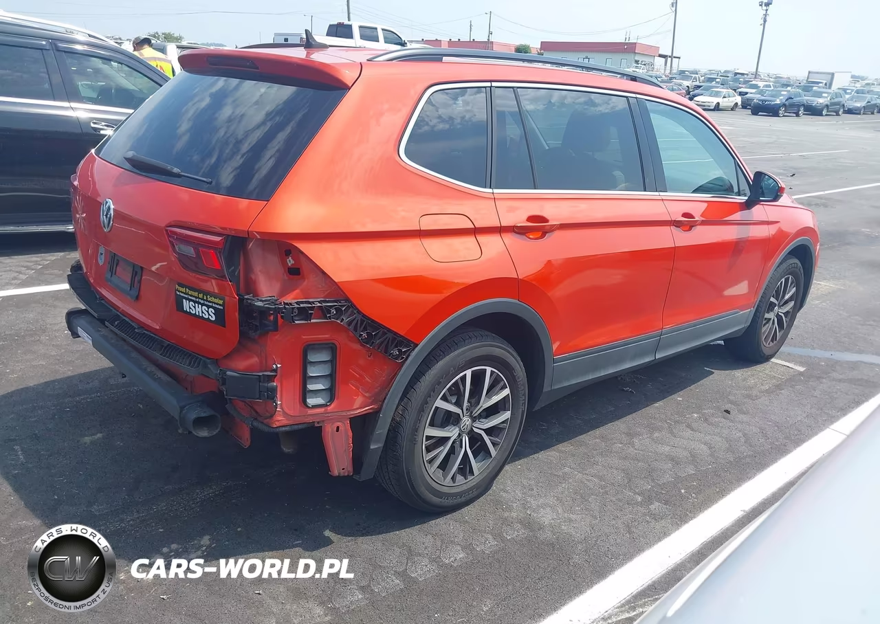 2019 Volkswagen Tiguan 2.0T Se-2.0T Sel-2.0T Sel R-Line-2.0T Sel R-Line Black VIN:3VV3B7AX2KM136448 - 4