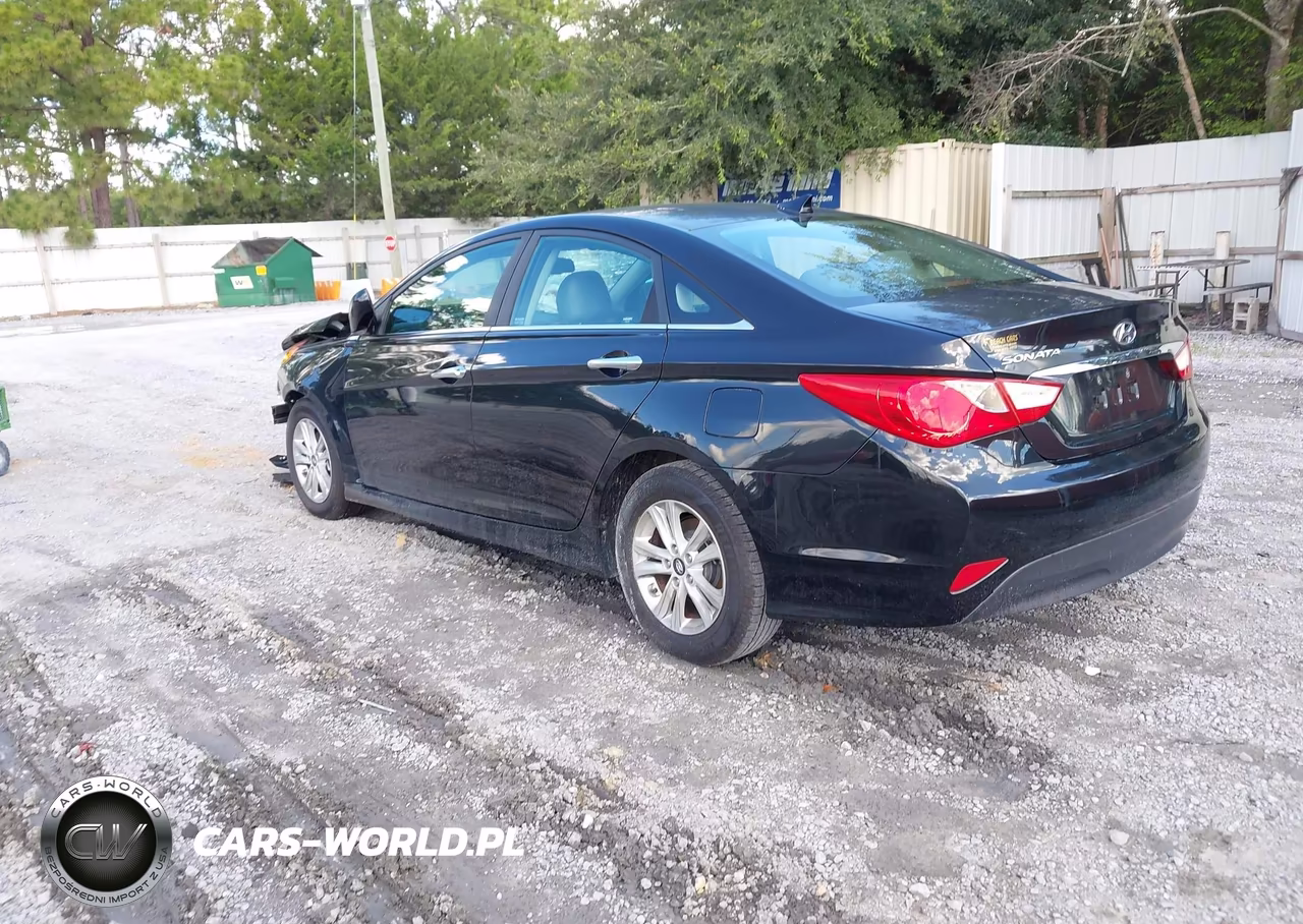 2014 Hyundai Sonata Gls VIN:5NPEB4AC5EH901584 - 3