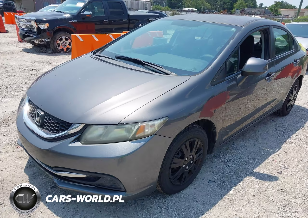 2013 Honda Civic Lx VIN:2HGFB2F54DH600588 - 2
