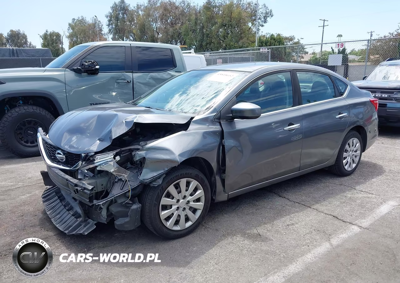 2017 Nissan Sentra Sv VIN:3N1AB7APXHL692496 - 2
