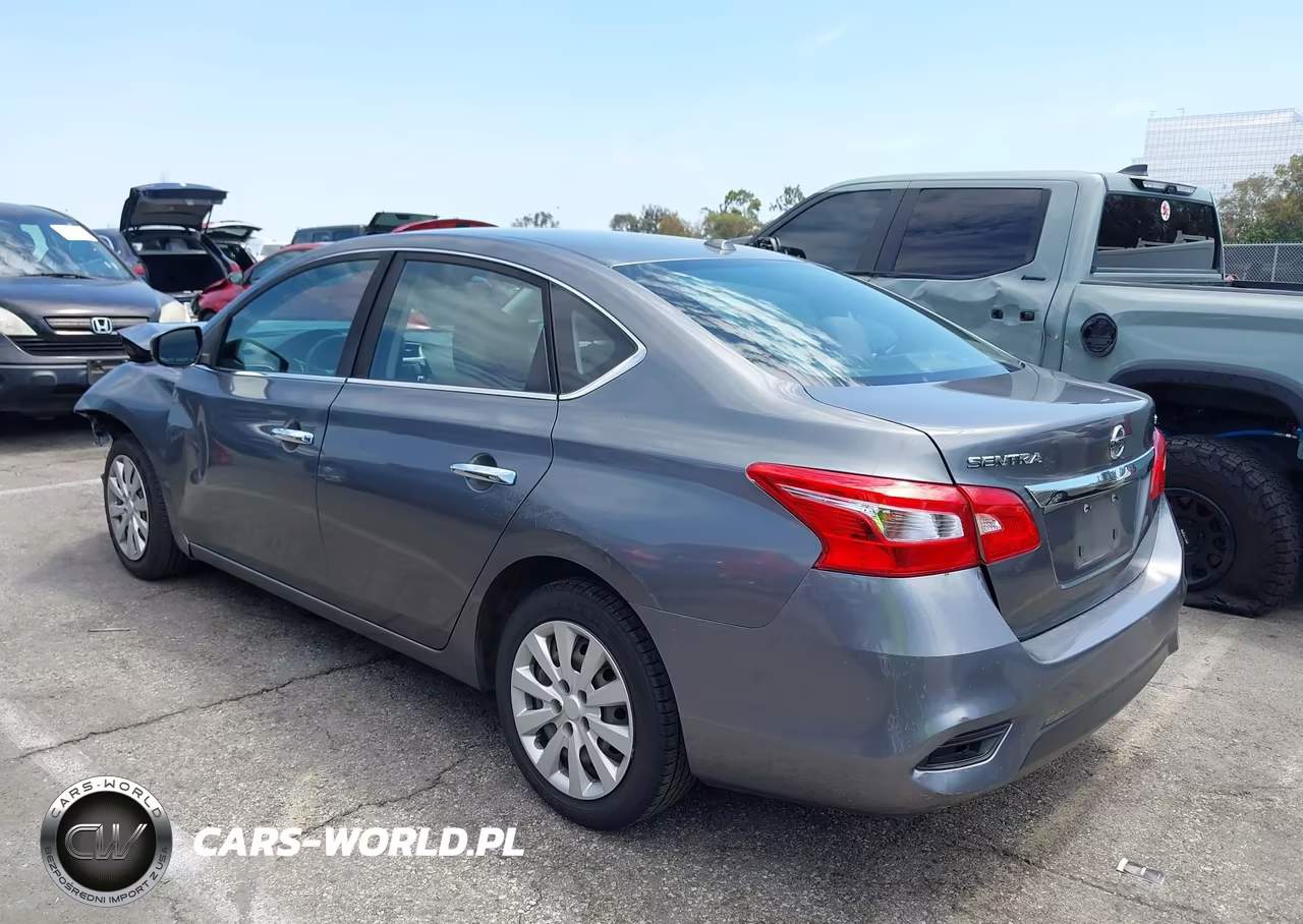 2017 Nissan Sentra Sv VIN:3N1AB7APXHL692496 - 3