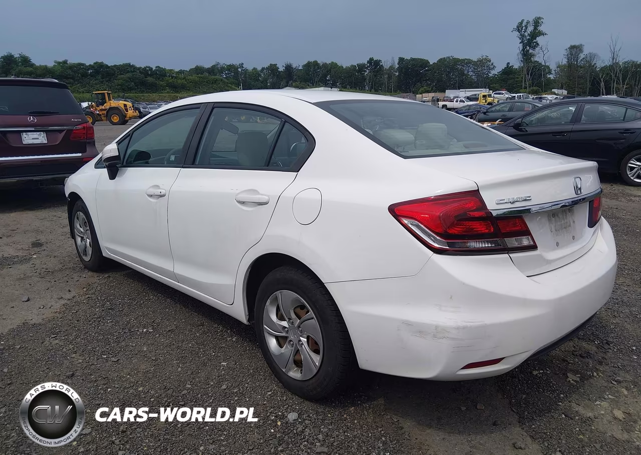 2015 Honda Civic Lx VIN:19XFB2F56FE231987 - 3