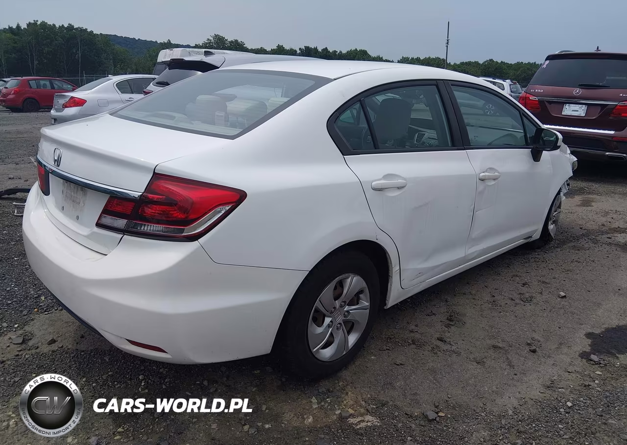 2015 Honda Civic Lx VIN:19XFB2F56FE231987 - 4