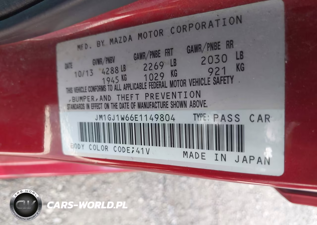2014 Mazda Mazda6 I Grand Touring VIN:JM1GJ1W66E1149804 - 9