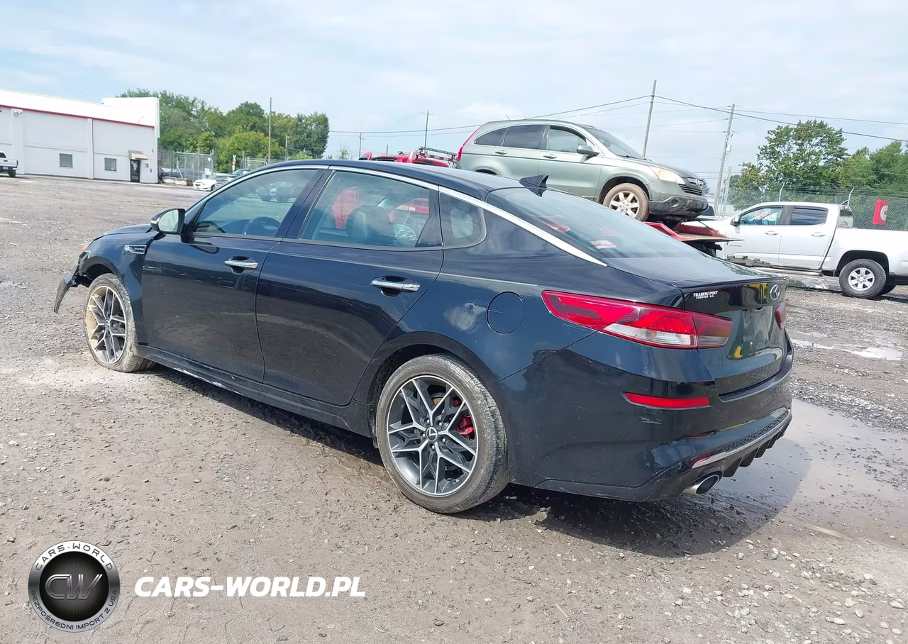 2019 Kia Optima Sx Turbo VIN:5XXGW4L29KG373136 - 3