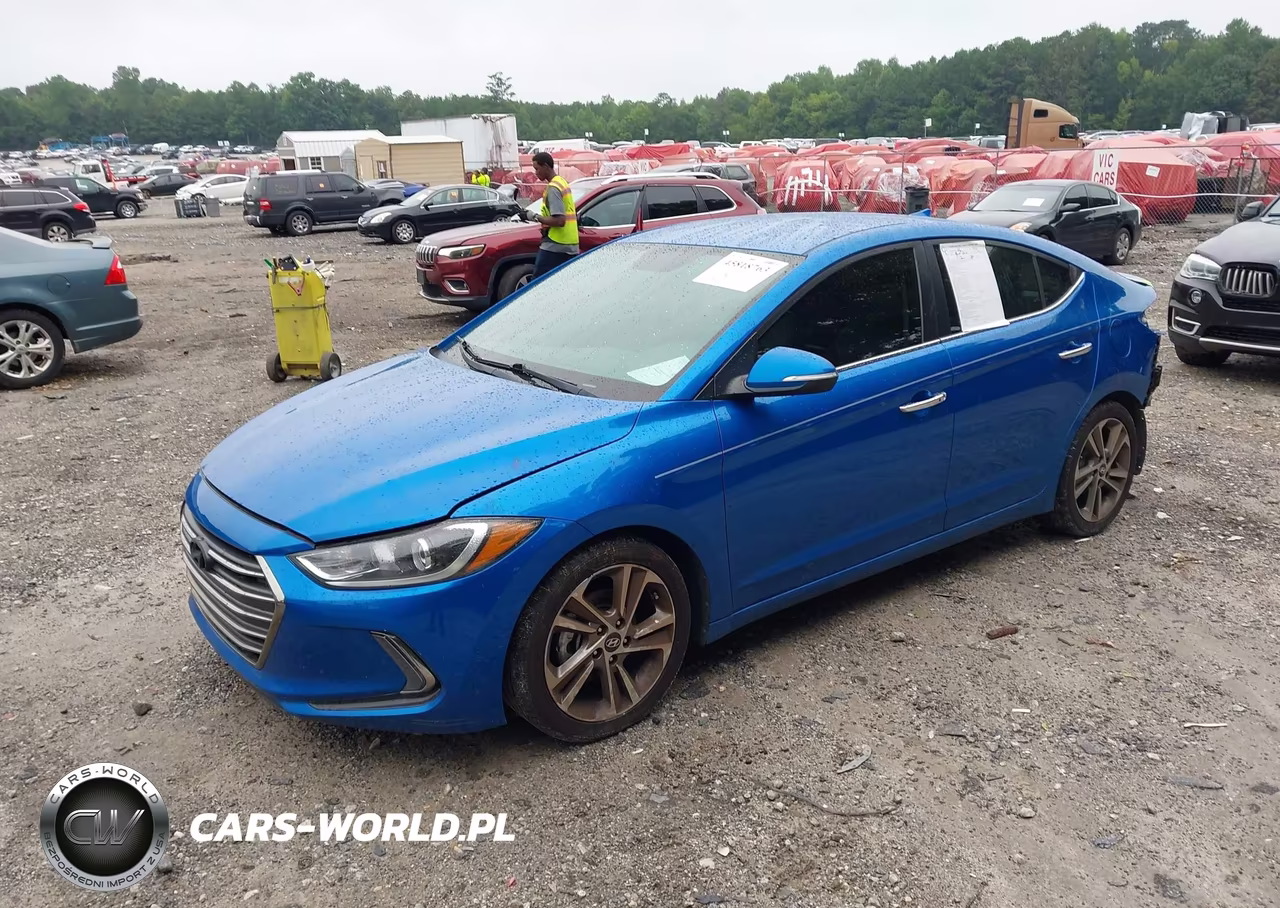 2017 Hyundai Elantra Limited VIN:5NPD84LF8HH015328 - 2