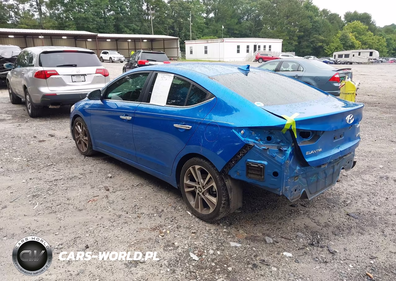 2017 Hyundai Elantra Limited VIN:5NPD84LF8HH015328 - 3