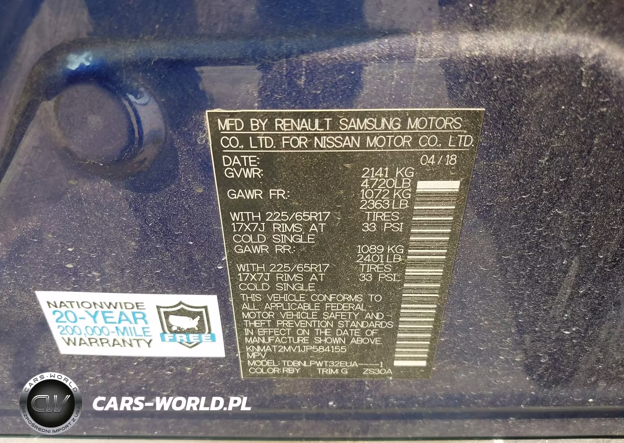 2018 Nissan Rogue S VIN:KNMAT2MV1JP584155 - 9
