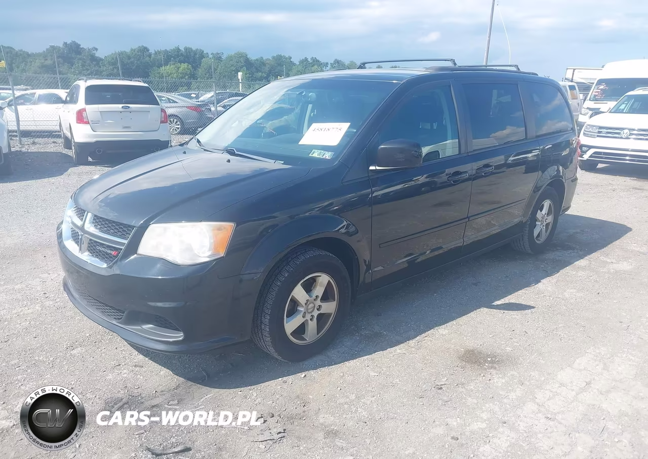 2012 Dodge Grand Caravan Sxt VIN:2C4RDGCG2CR319990 - 2
