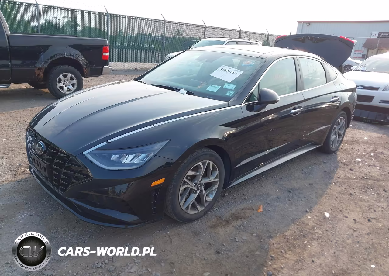 2020 Hyundai Sonata Sel VIN:5NPEF4JA0LH019674 - 2