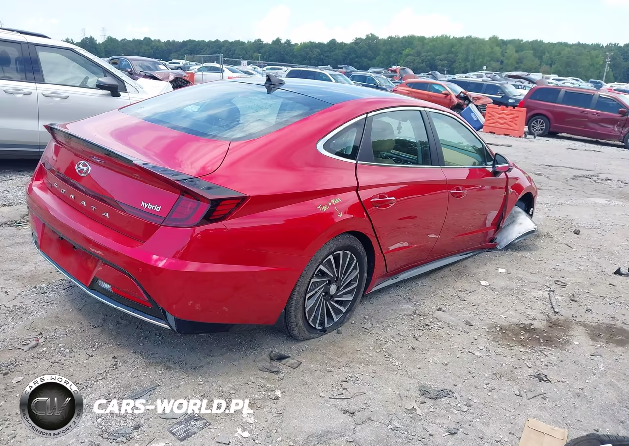 2020 Hyundai Sonata Hybrid Limited VIN:KMHL54JJ7LA015991 - 4