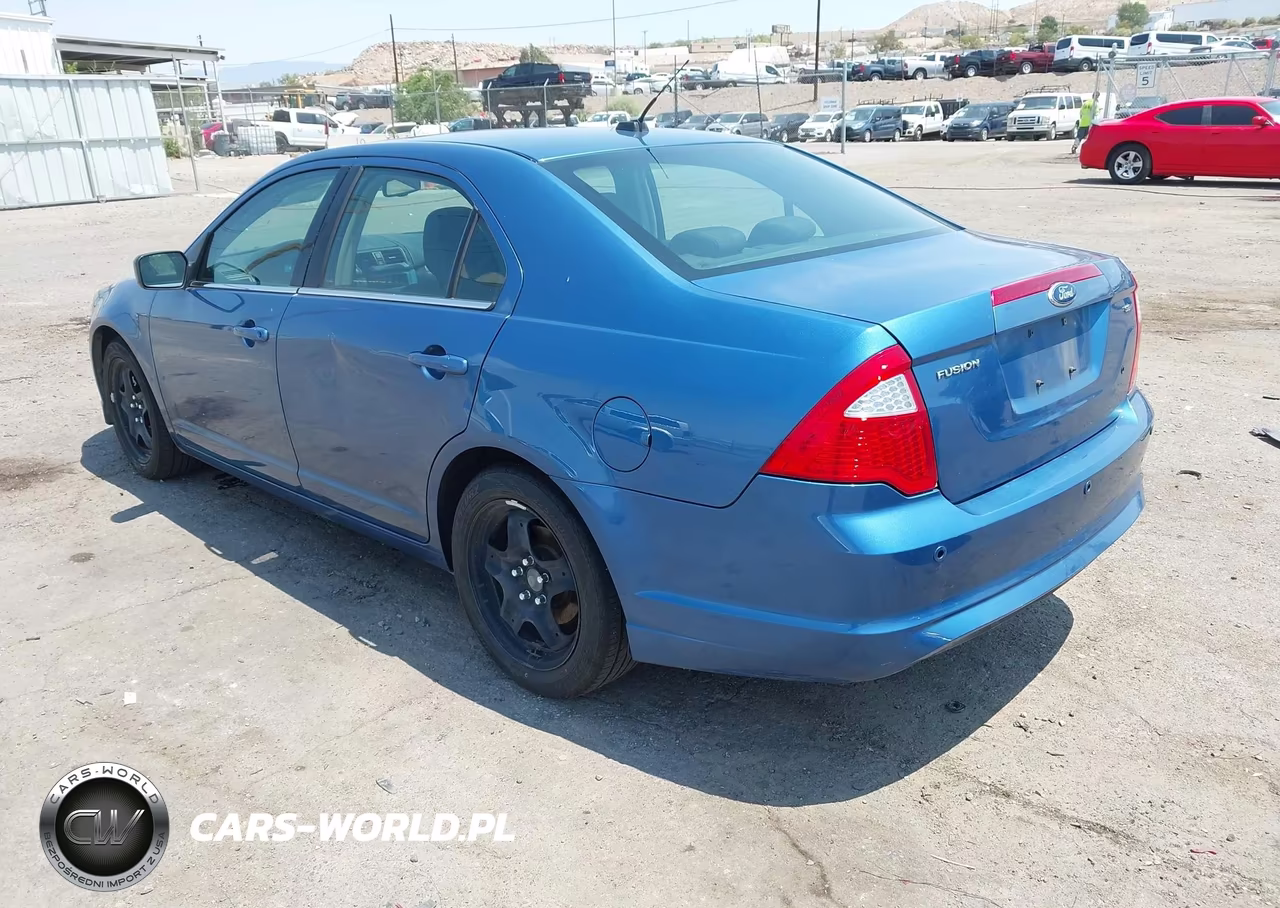2010 Ford Fusion Se VIN:3FAHP0HAXAR394495 - 3