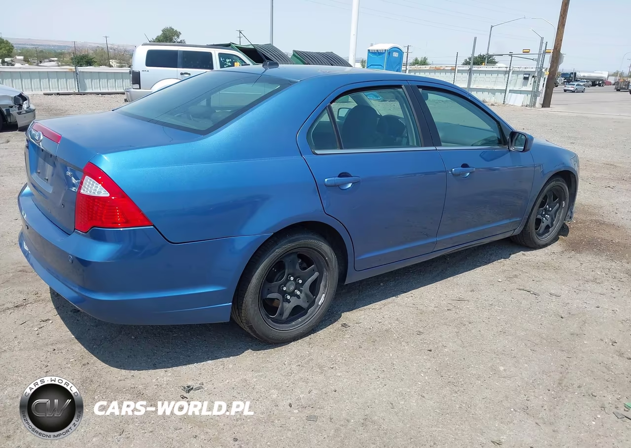 2010 Ford Fusion Se VIN:3FAHP0HAXAR394495 - 4