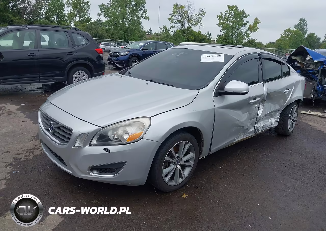 2012 Volvo S60 T5 VIN:YV1622FS5C2038304 - 2