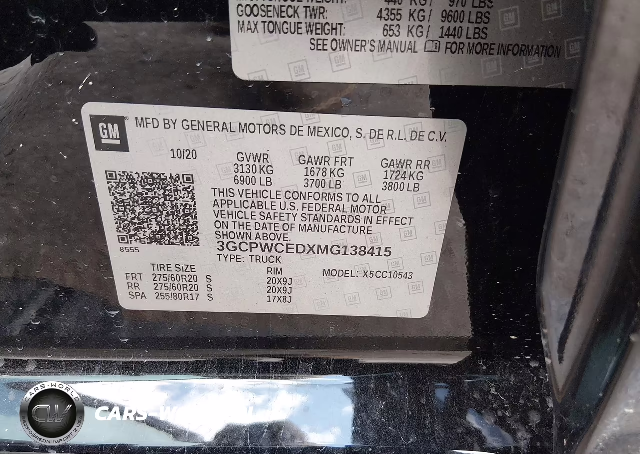 2021 Chevrolet Silverado 1500 2Wd Short Bed Lt VIN:3GCPWCEDXMG138415 - 9