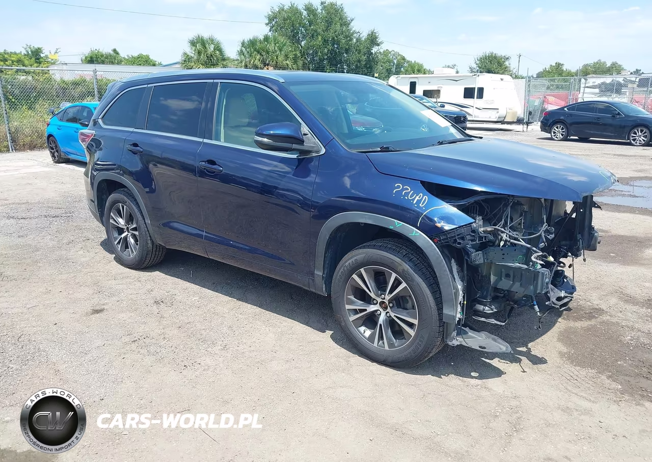 2016 Toyota Highlander Xle V6 – zdjęcie 1 z 16