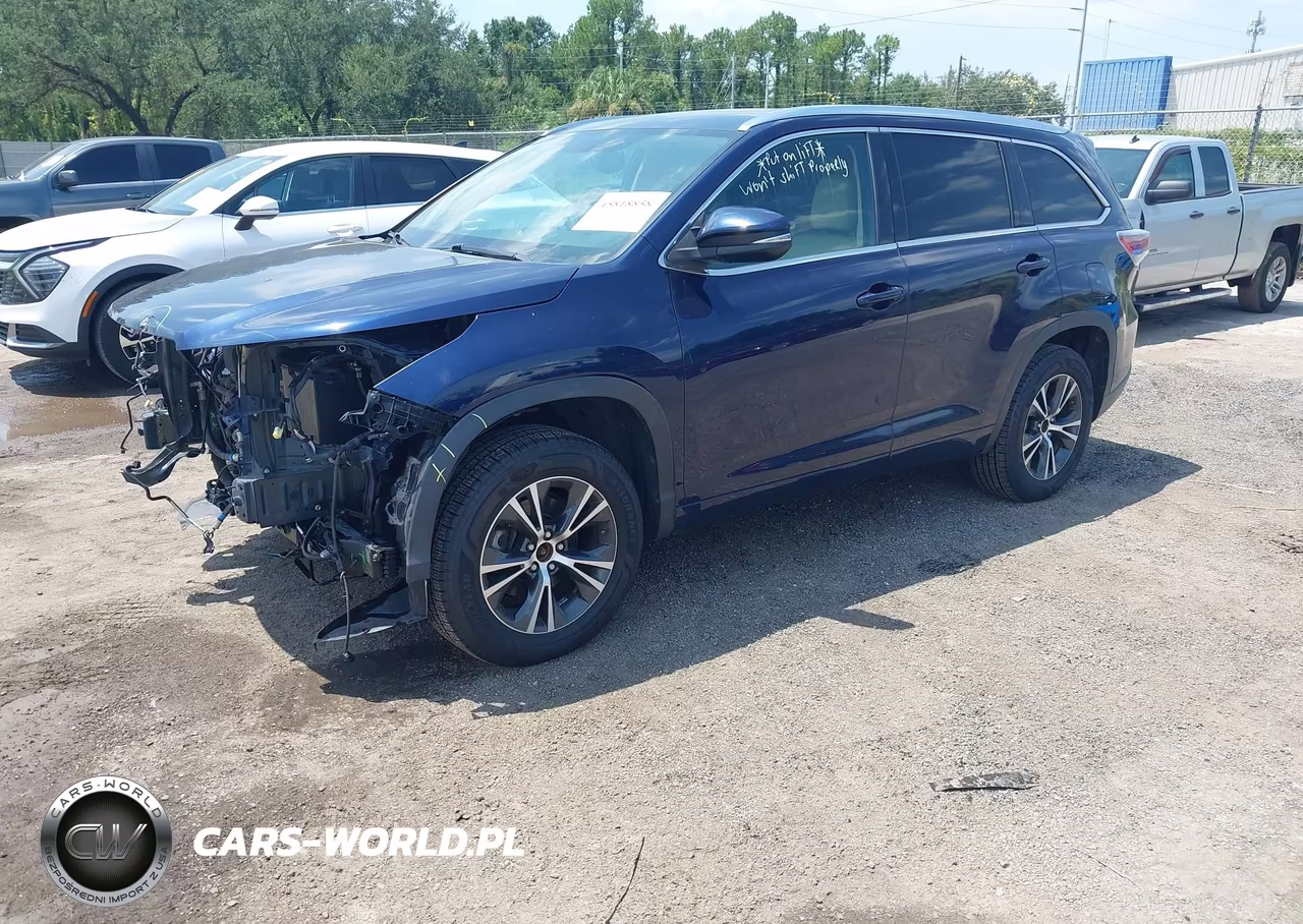 2016 Toyota Highlander Xle V6 VIN:5TDKKRFH9GS138471 - 2