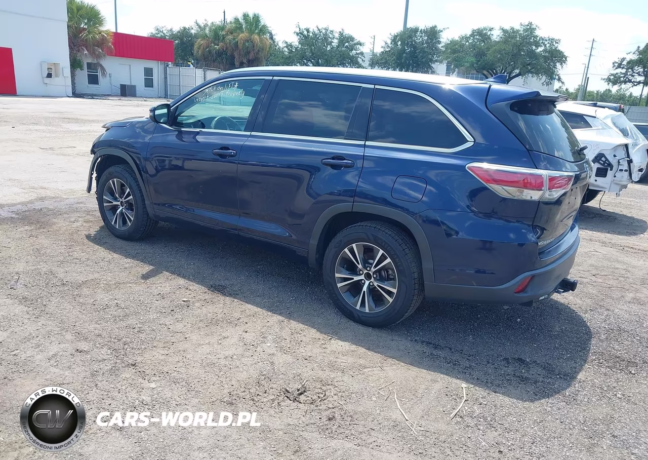 2016 Toyota Highlander Xle V6 VIN:5TDKKRFH9GS138471 - 3
