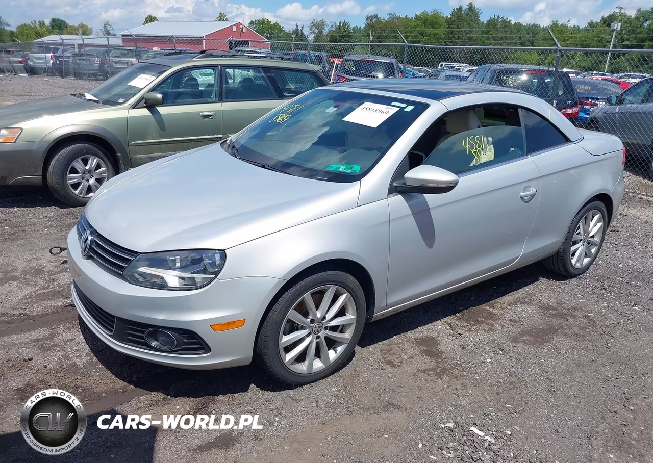 2012 Volkswagen Eos Komfort VIN:WVWBW7AH5CV010096 - 2