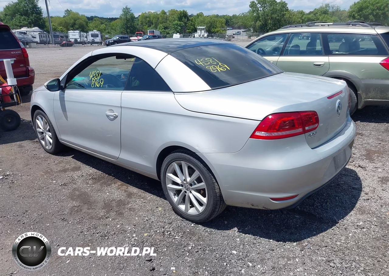 2012 Volkswagen Eos Komfort VIN:WVWBW7AH5CV010096 - 3