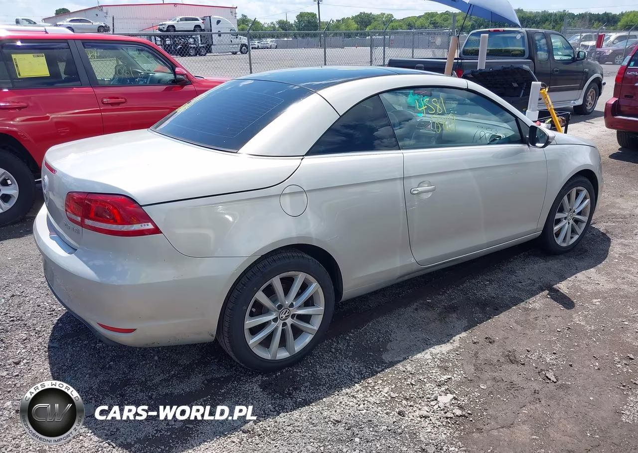 2012 Volkswagen Eos Komfort VIN:WVWBW7AH5CV010096 - 4