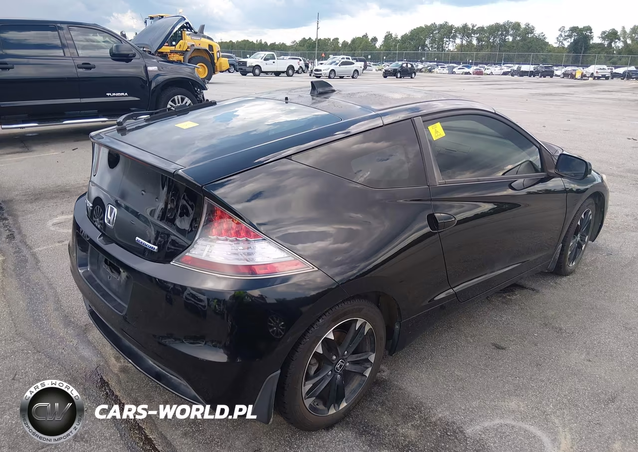 2015 Honda Cr-Z Ex VIN:JHMZF1C6XFS002507 - 4