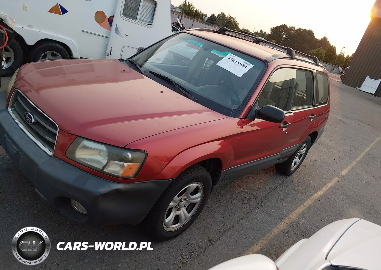2003 Subaru Forester X VIN:JF1SG63663G763911 - 2