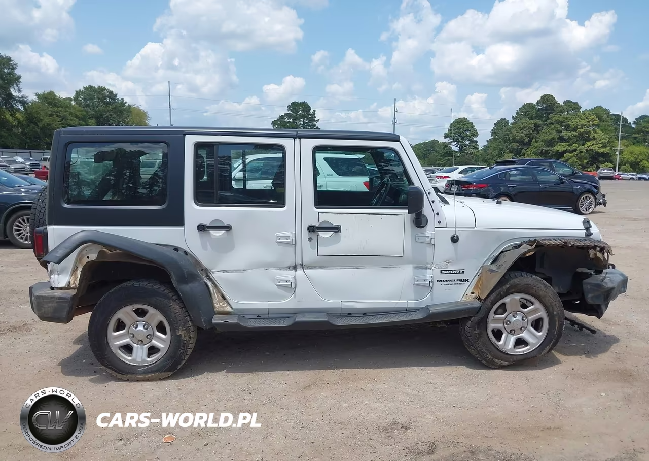 2018 Jeep Wrangler Jk Unlimited Sport Rhd 4X4 VIN:1C4BJWKG7JL838593 - 14