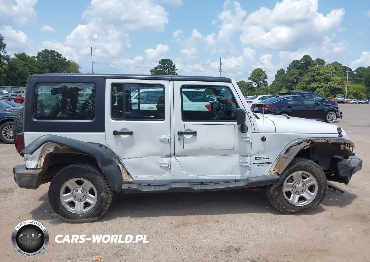 2018 Jeep Wrangler Jk Unlimited Sport Rhd 4X4 VIN:1C4BJWKG7JL838593 - 6