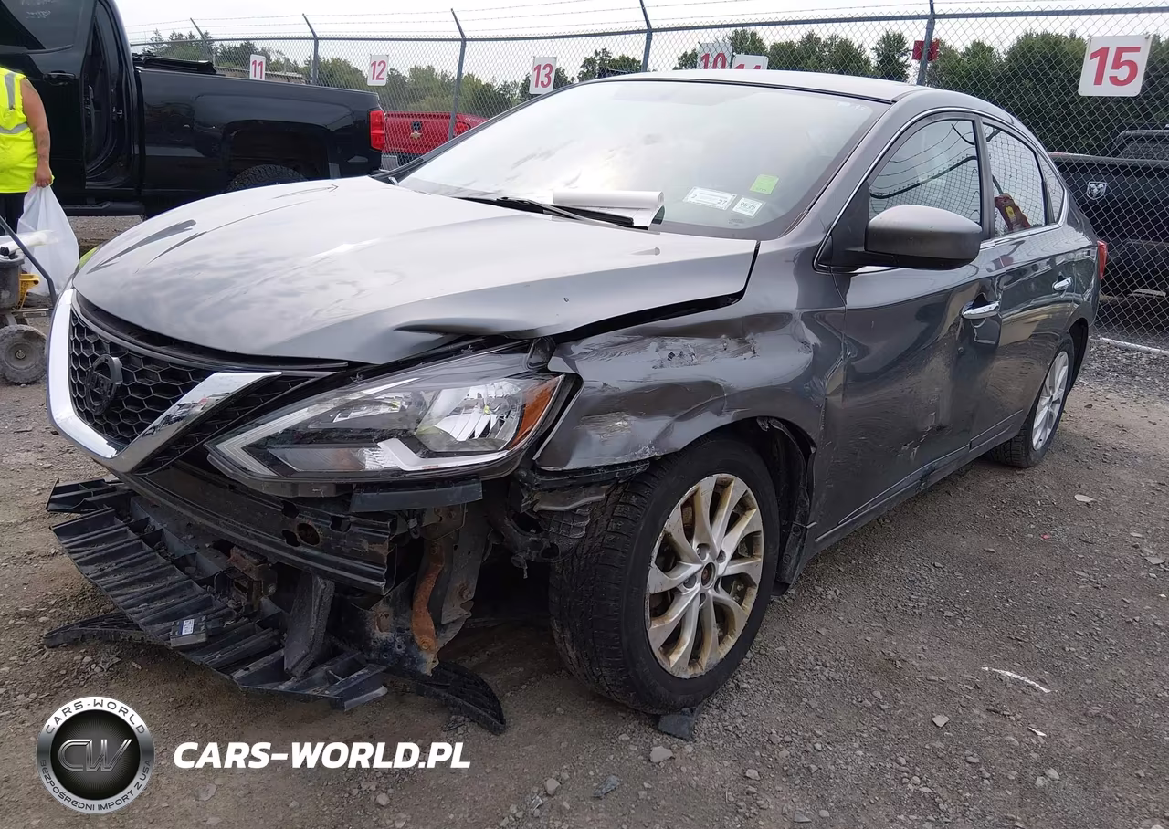 2018 Nissan Sentra Sv VIN:3N1AB7AP4JY208024 - 2