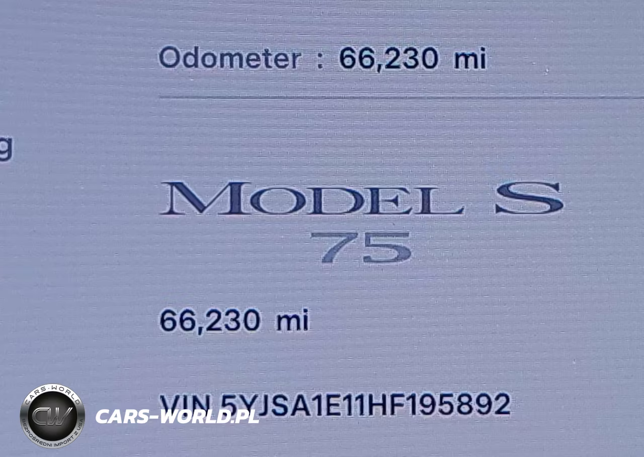2017 Tesla Model S 60-75 VIN:5YJSA1E11HF195892 - 15