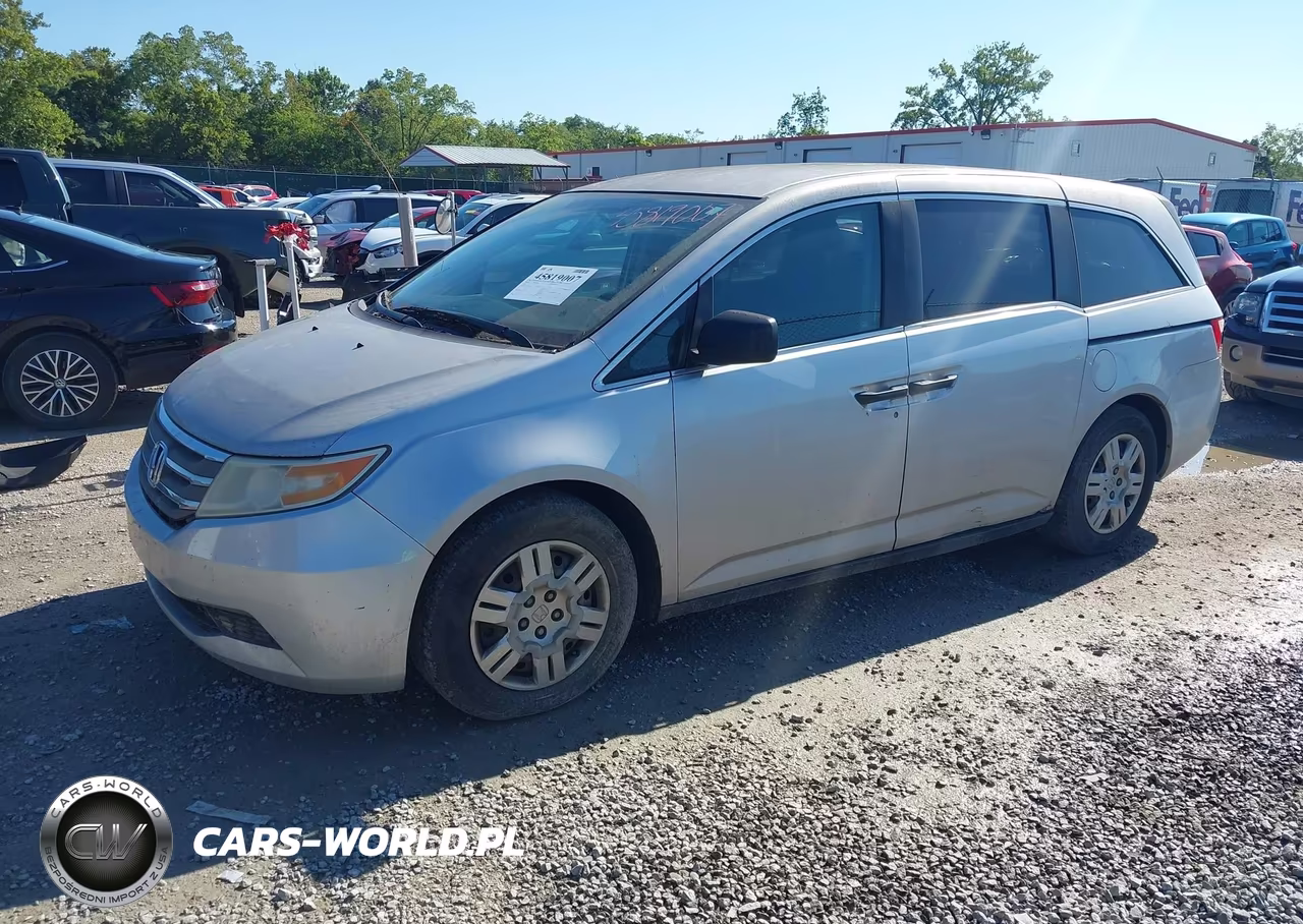 2012 Honda Odyssey Lx VIN:5FNRL5H29CB014213 - 2