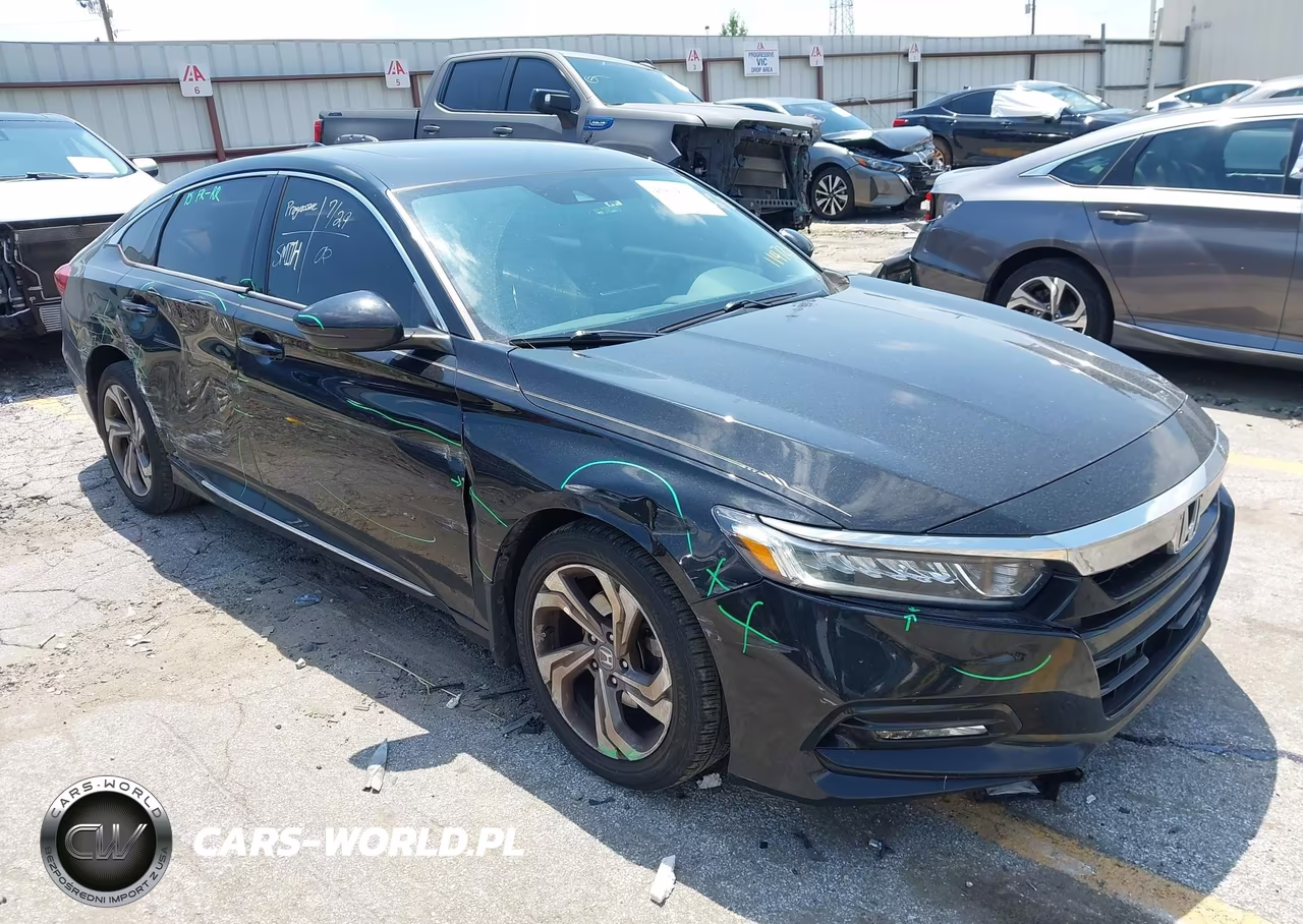 2018 Honda Accord Ex-L VIN:1HGCV1F56JA114721 - 1