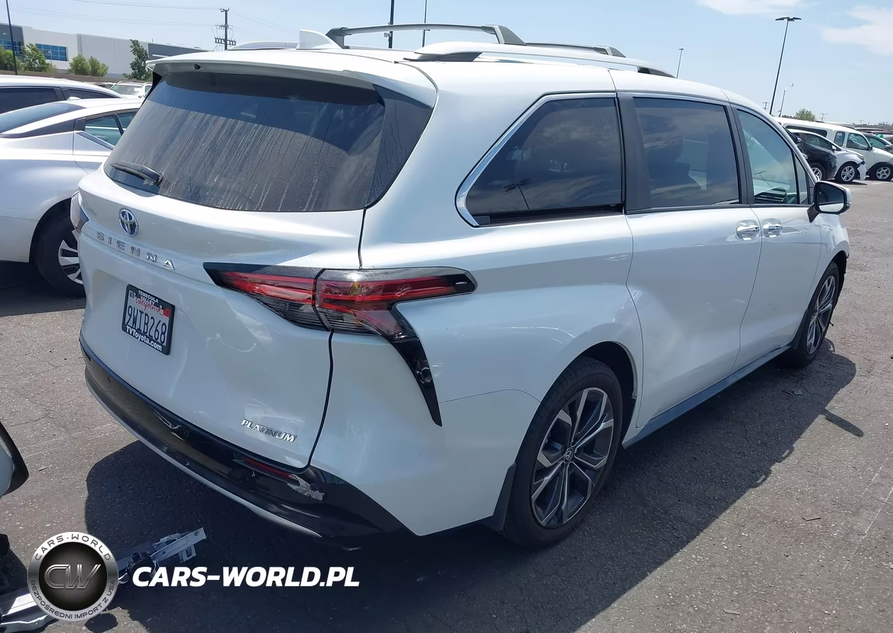 2025 Toyota Sienna Platinum VIN:5TDERKEC2SS289408 - 4