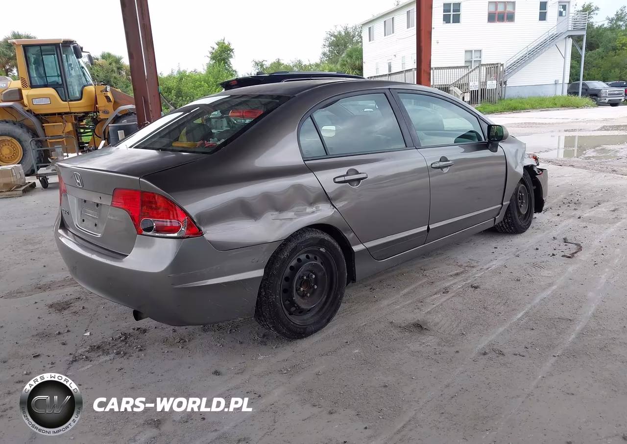 2007 Honda Civic Lx VIN:2HGFA16537H314300 - 4
