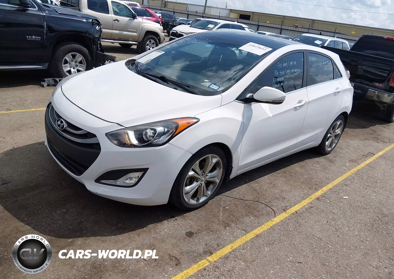 2014 Hyundai Elantra Gt VIN:KMHD35LH9EU166827 - 2