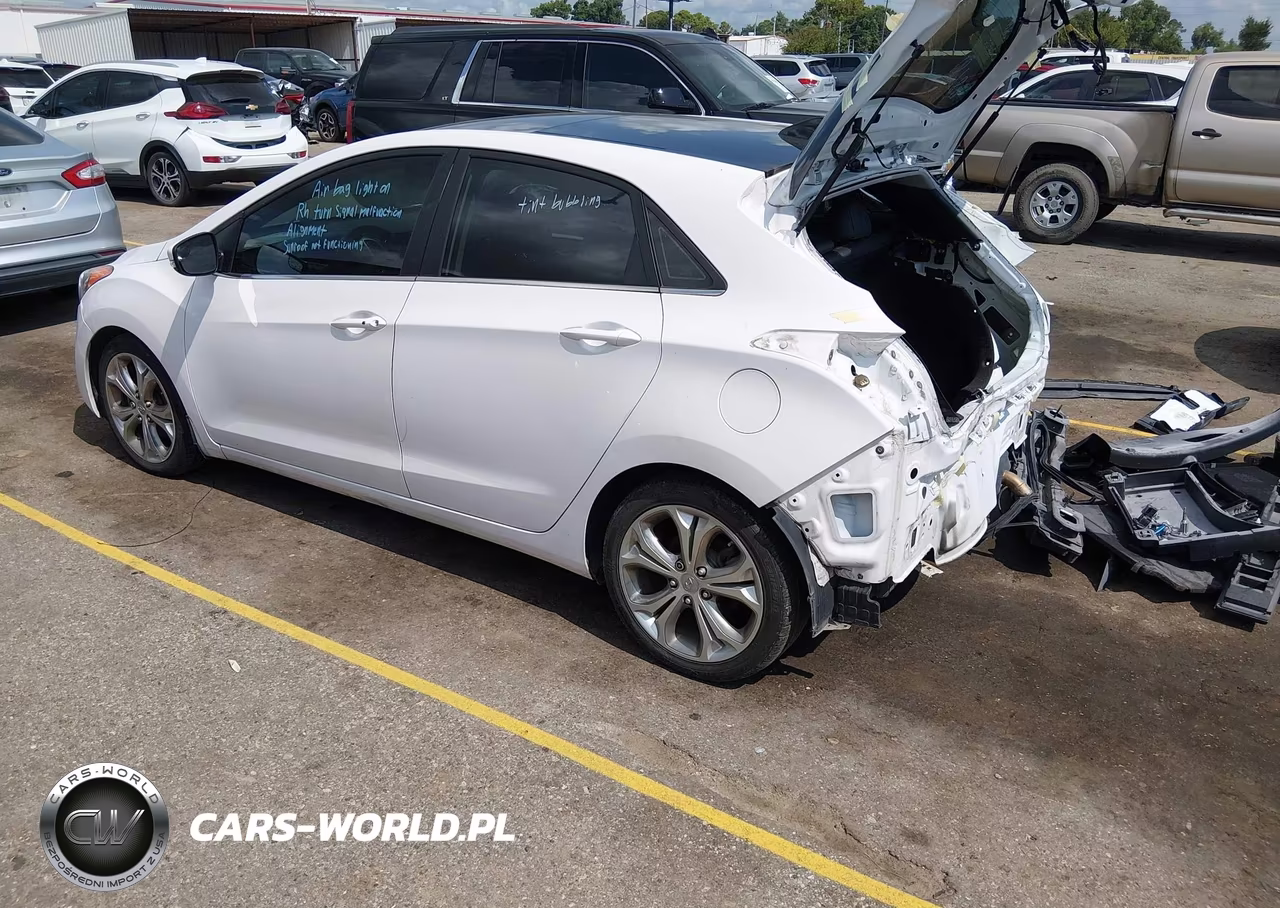 2014 Hyundai Elantra Gt VIN:KMHD35LH9EU166827 - 3