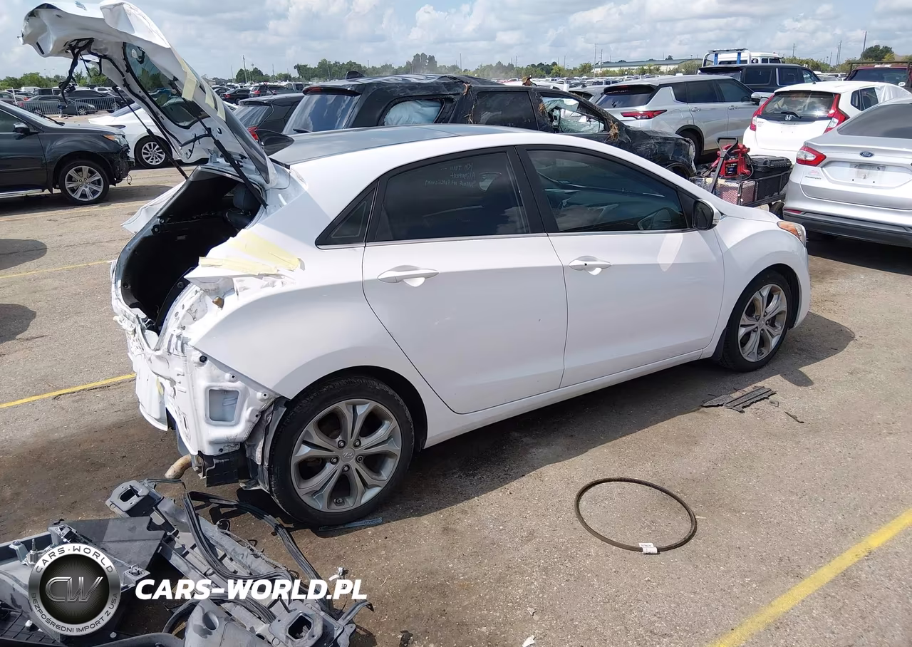 2014 Hyundai Elantra Gt VIN:KMHD35LH9EU166827 - 4