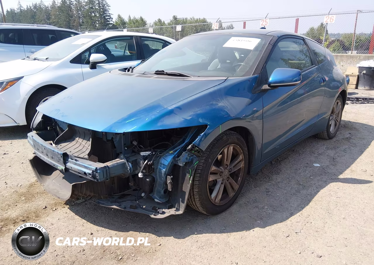 2012 Honda Cr-Z Ex VIN:JHMZF1D69CS005151 - 2