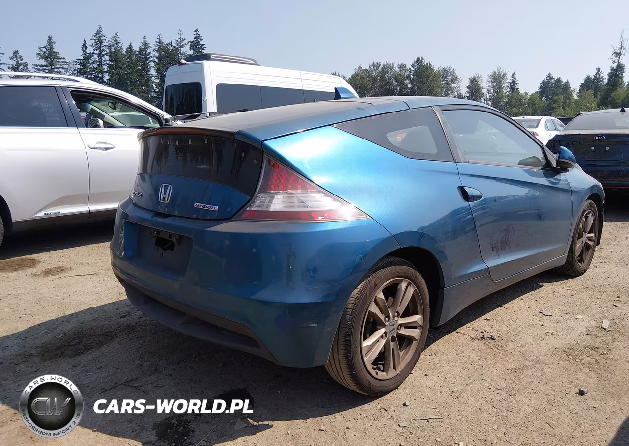 2012 Honda Cr-Z Ex VIN:JHMZF1D69CS005151 - 4