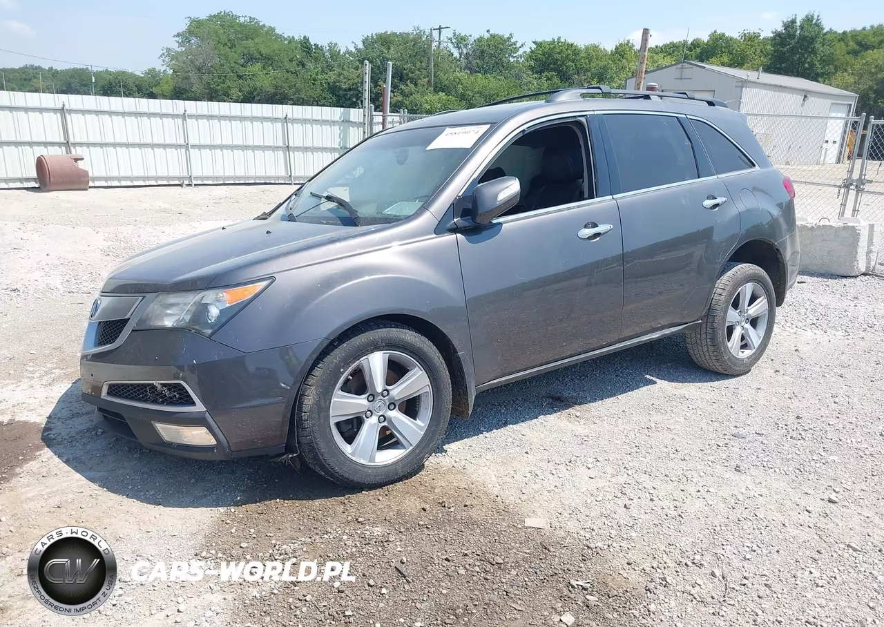 2012 Acura Mdx Technology Package VIN:2HNYD2H37CH540280 - 2