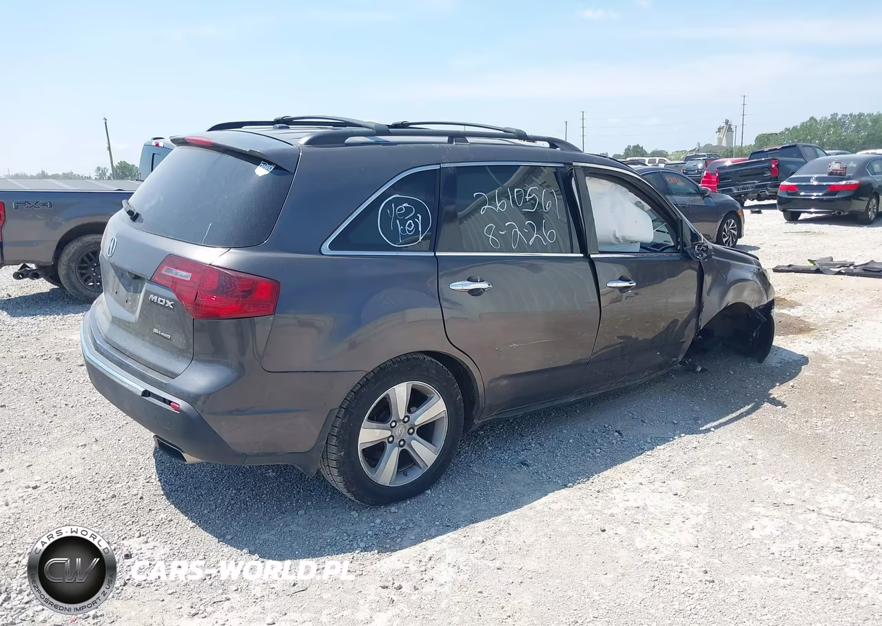 2012 Acura Mdx Technology Package VIN:2HNYD2H37CH540280 - 4
