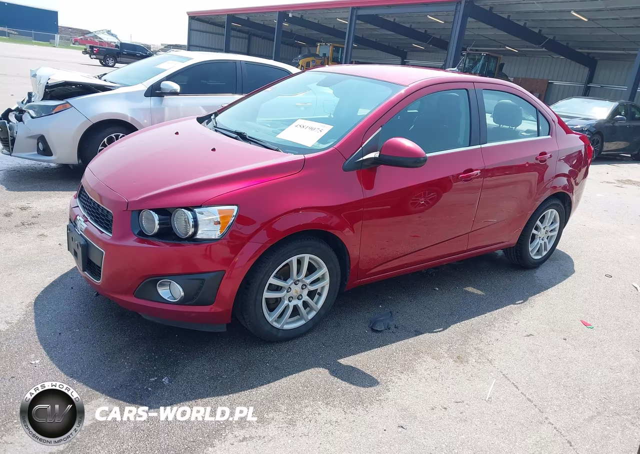 2012 Chevrolet Sonic 2Lt VIN:1G1JC5SHXC4202927 - 2