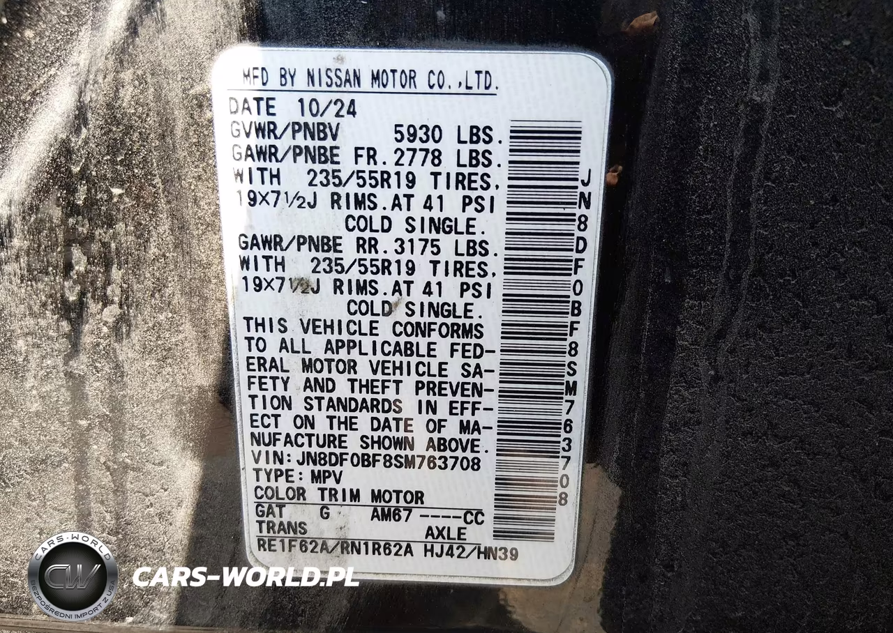2025 Nissan Ariya Engage+ VIN:JN8DF0BF8SM763708 - 9
